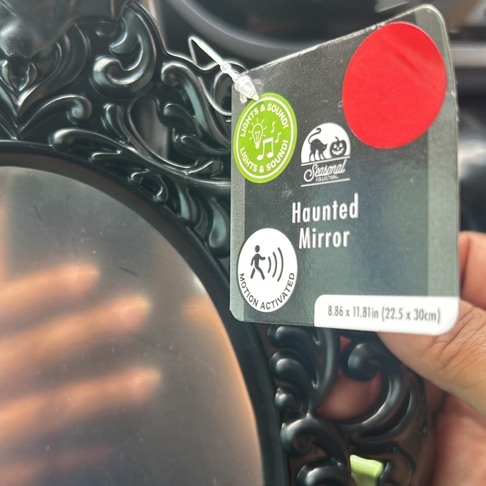 Ghost Mirror- Dollar Tree - Picture 2 of 4